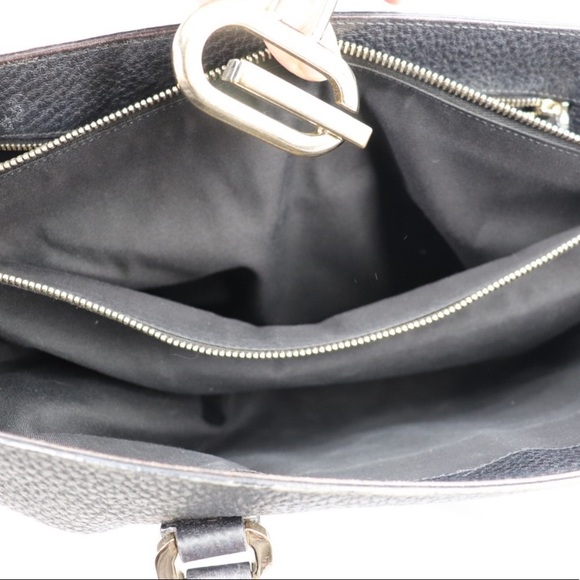 💎 Gucci 💎 Black Leather Tote - Picture 10 of 16